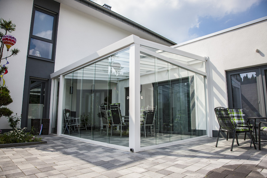 verandas and glass room